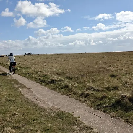 Hermann Mit Garten, Terrasse, Kamin Und 300m Zum Deich/ Salzwiesen Casa de Férias Sankt Peter-Ording